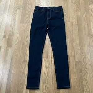 NWT Vervet By Flying Monkey Women's Dark Wash Blue Denim Skinny Jeans